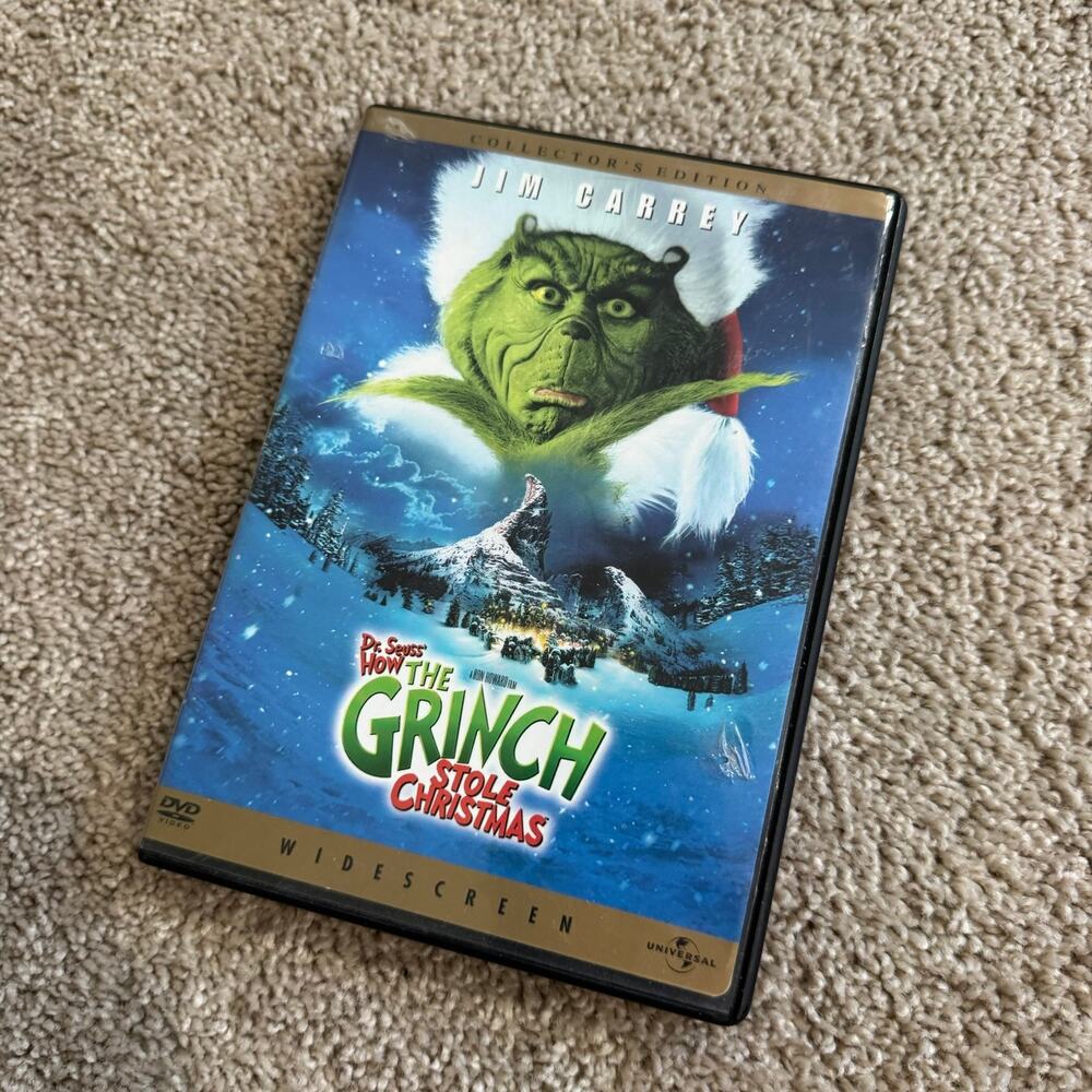 Universal Pictures Jim Carrey How The Grinch Stole Christmas DVD Special Feature